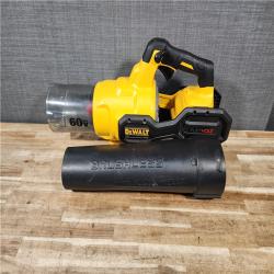 HOUSTON LOCATION - AS - IS DEWALT FLEXVOLT 60V MAX 125 MPH 600 CFM Brushless Cordless Battery Powered Blower (Tool Only)