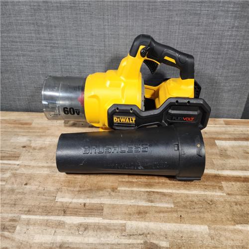 HOUSTON LOCATION - AS - IS DEWALT FLEXVOLT 60V MAX 125 MPH 600 CFM Brushless Cordless Battery Powered Blower (Tool Only)