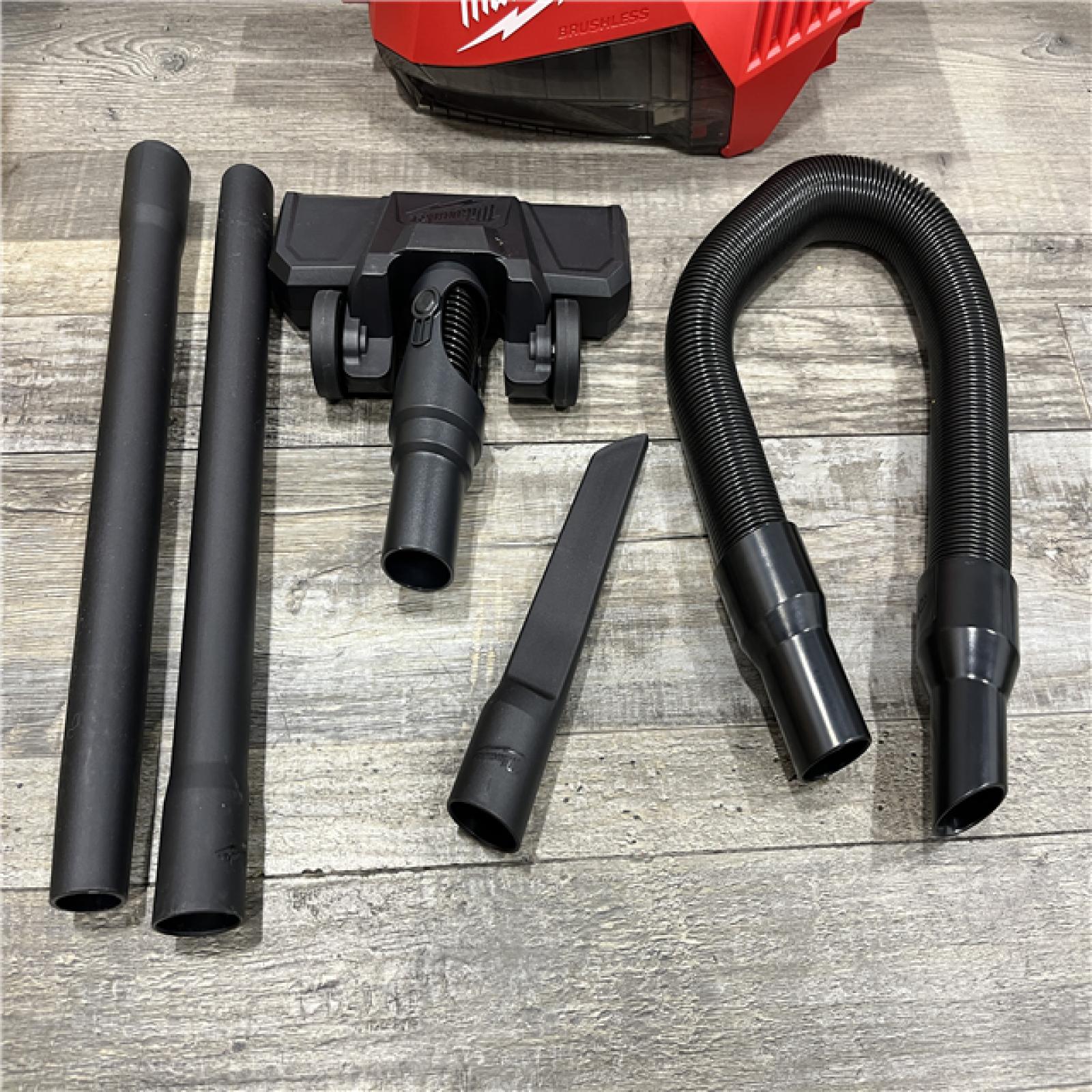 AS-IS Milwaukee 18-Volt Lithium-Ion Brushless Bagless Cordless HEPA Handheld Vacuum (Vacuum Only)