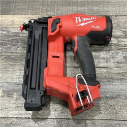 AS-IS Milwaukee FUEL 18-Volt Lithium-Ion Brushless Cordless Gen II 18-Gauge Brad Nailer (Tool-Only)