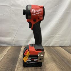 AS -IS Milwaukee M18 FUEL 18V Lithium-Ion Brushless Cordless 1/4 in. Hex Impact Driver Kit