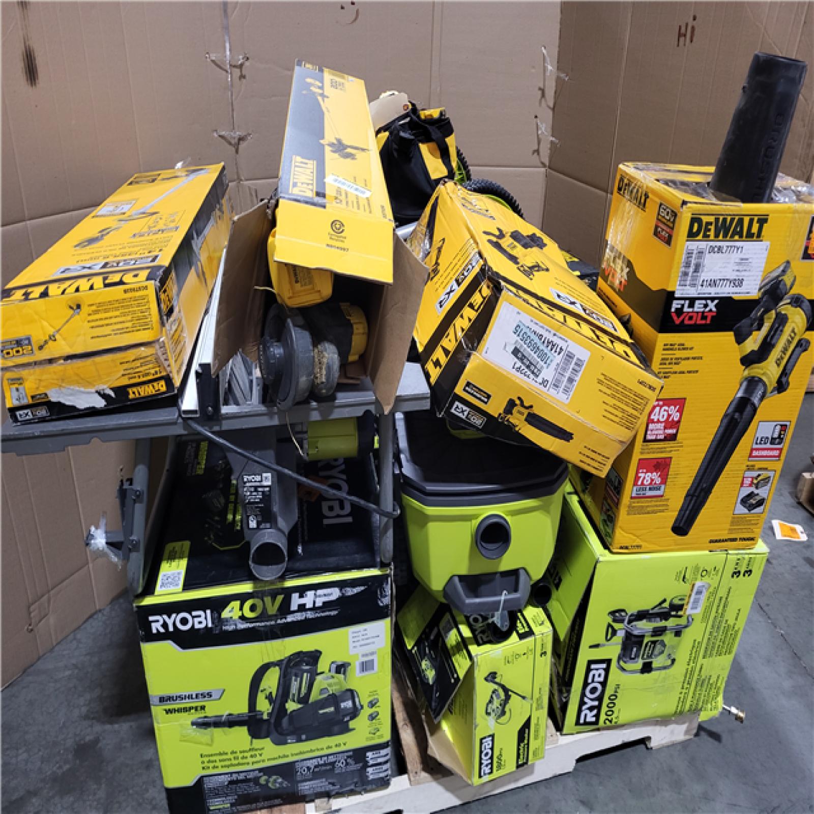 CALIFORNIA AS-IS TOOL PALLET