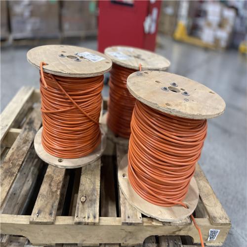 DALLAS LOCATION - Southwire 1,000 ft. 4 Orange Stranded CU SIMpull THHN Wire PALLET-(3 UNITS)