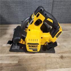 HOUSTON LOCATION - AS-IS (APPEARS LIKE NEW) DeWALT Flexvolt Max 7-1/4  60V Brushless Circular Saw (Tool Only)