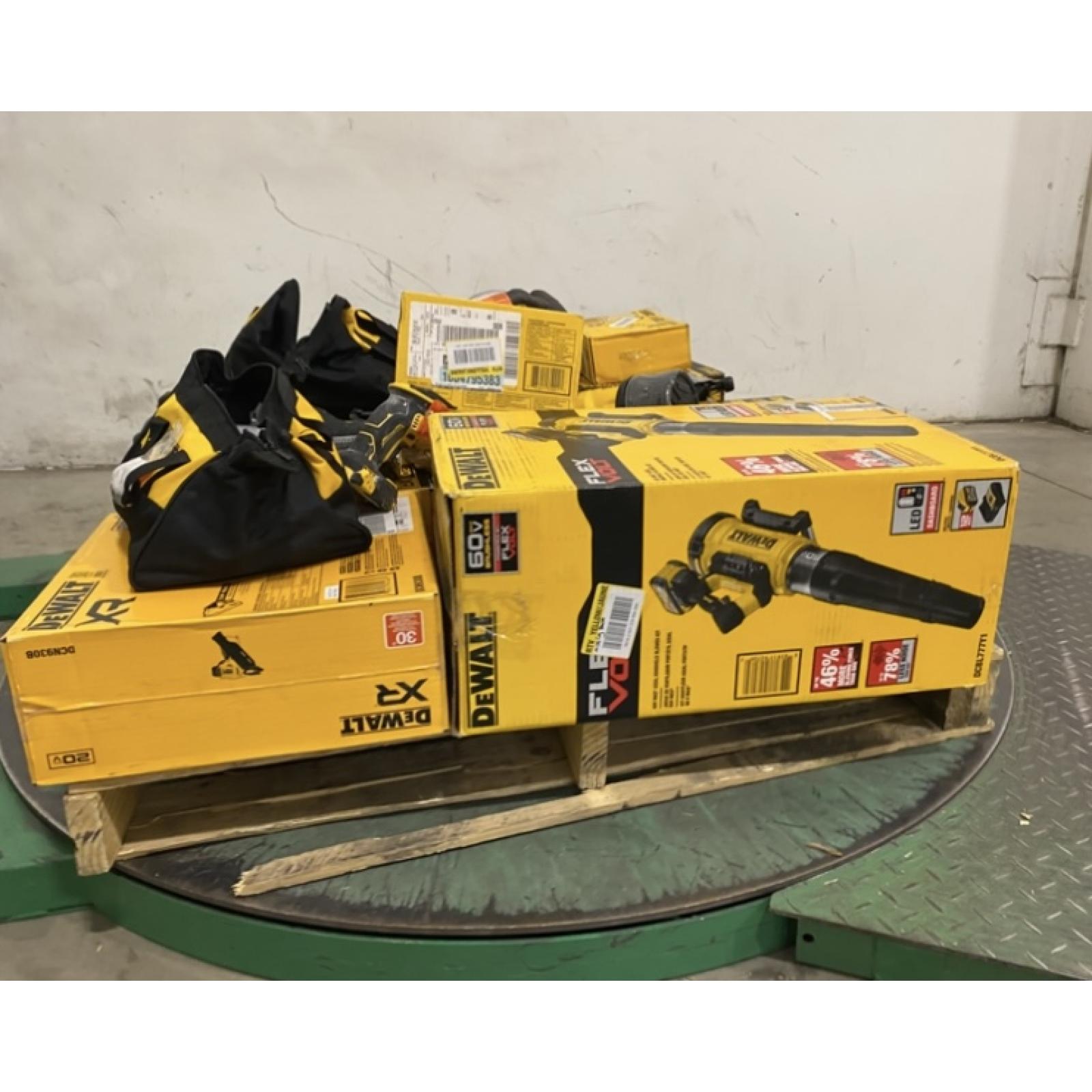Dallas Location - As-Is DEWALT Tool Pallet