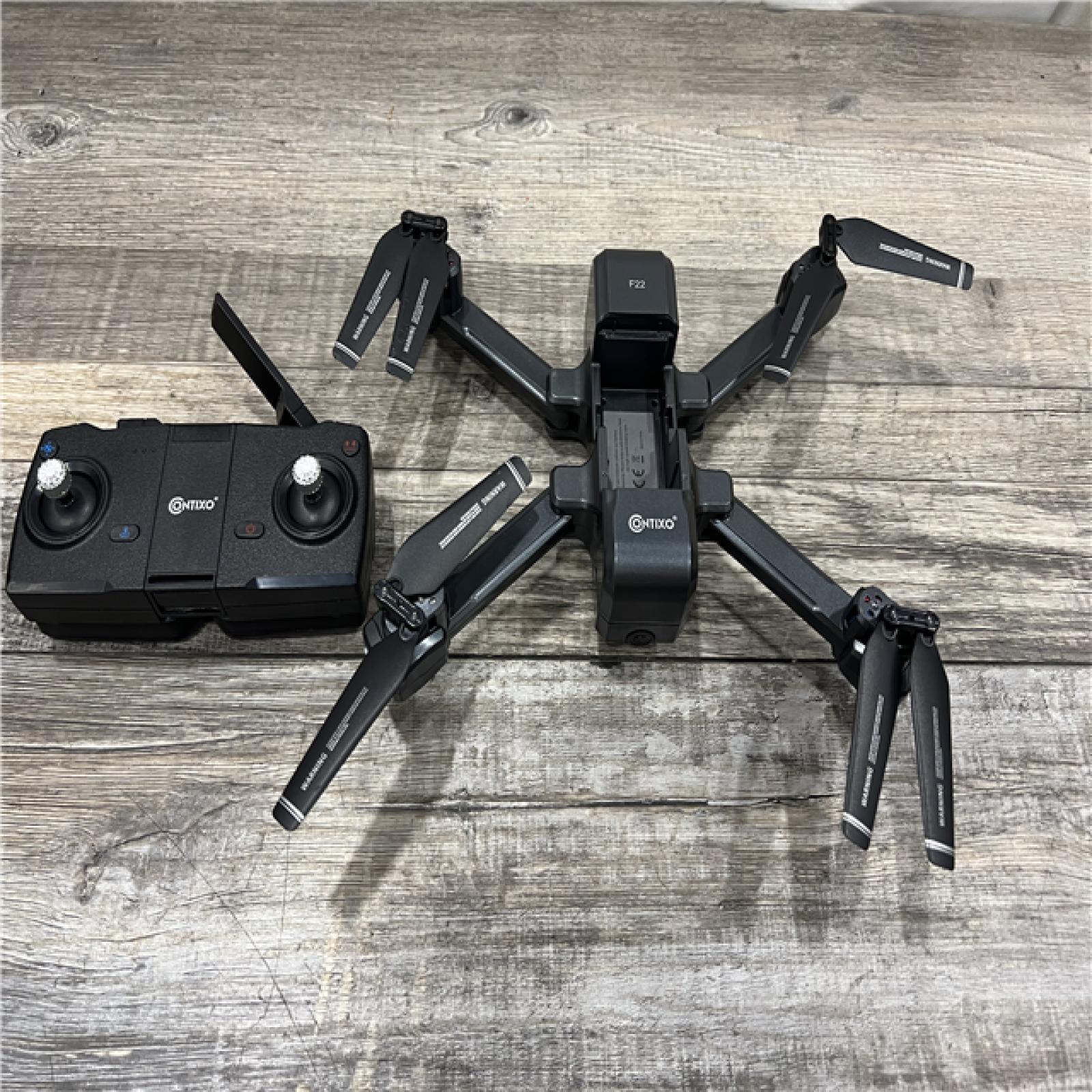 AS-IS Contixo F22 Foldable RC Quadcopter Drone