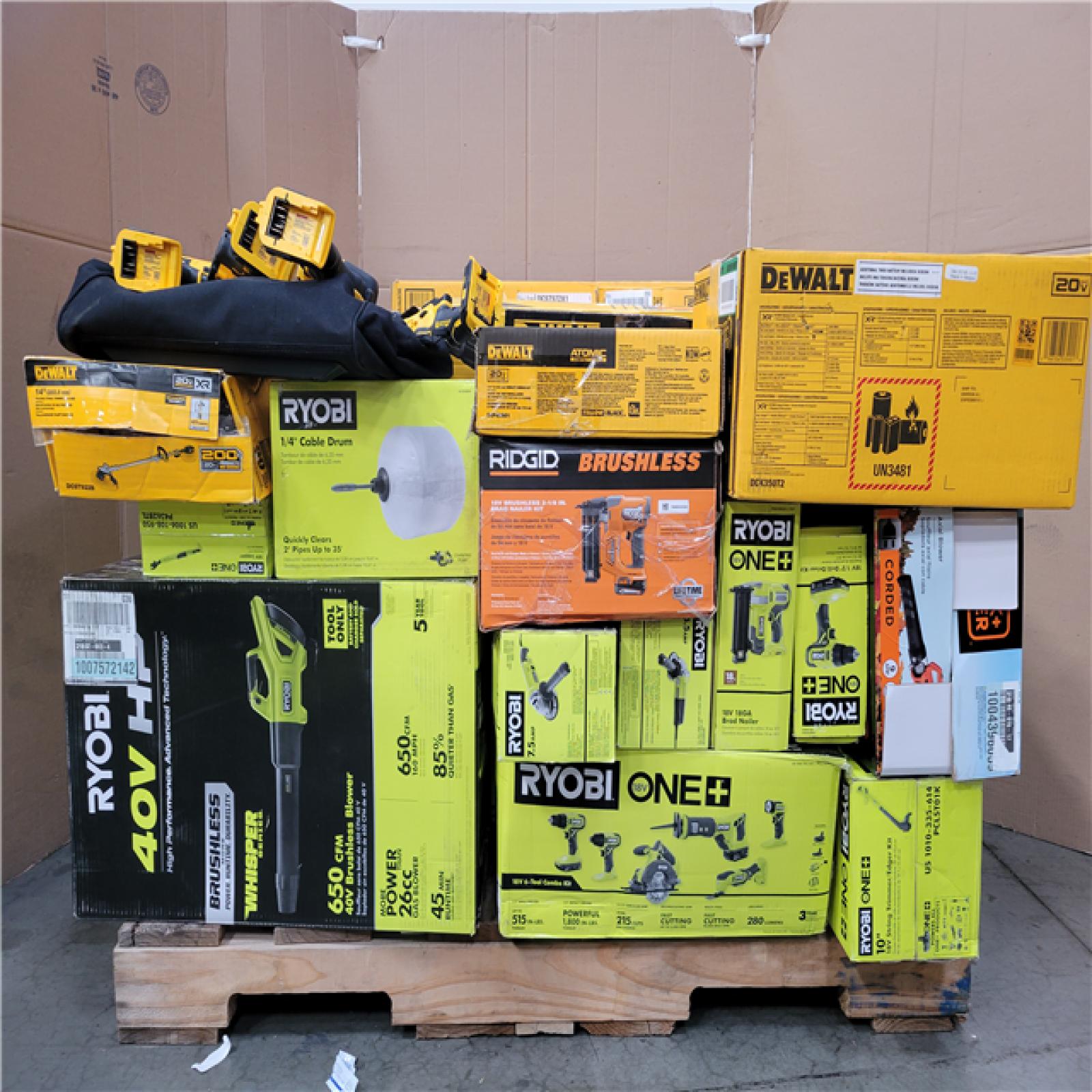 CALIFORNIA AS-IS TOOL PALLET