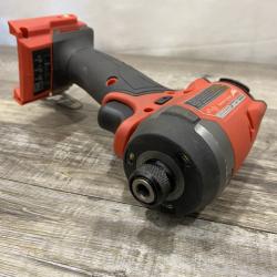 AS-IS Milwaukee FUEL 18V Lithium-Ion Brushless Cordless 1/4 in. Hex Impact Driver (Tool-Only)