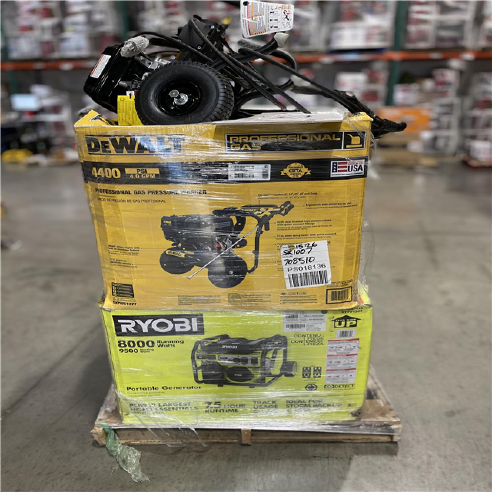 DALLAS LOCATION - AS-IS MONSTER TURBO PALLET