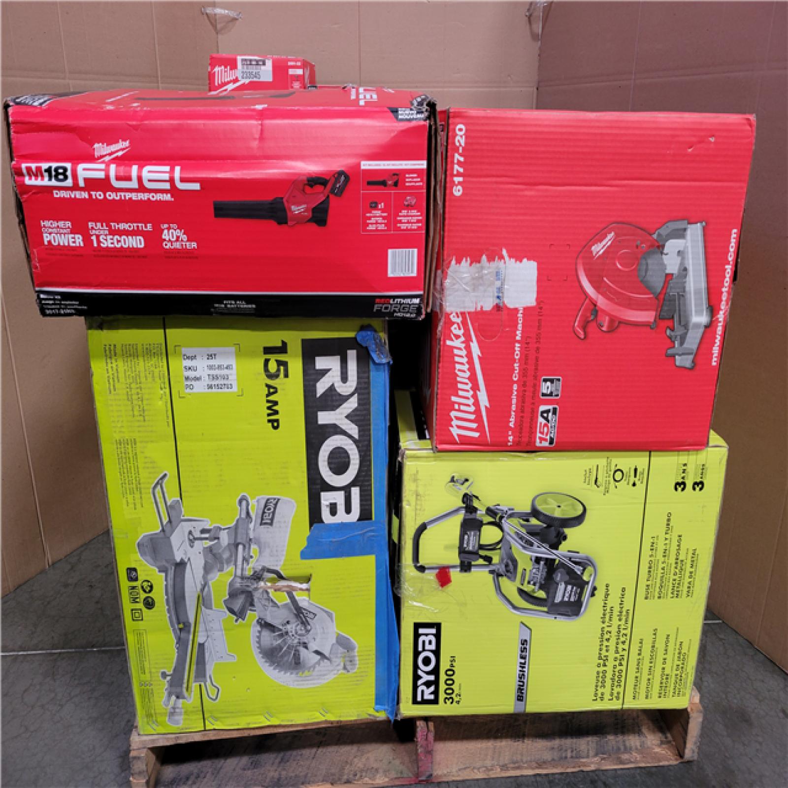 CALIFORNIA AS-IS TOOL PALLET