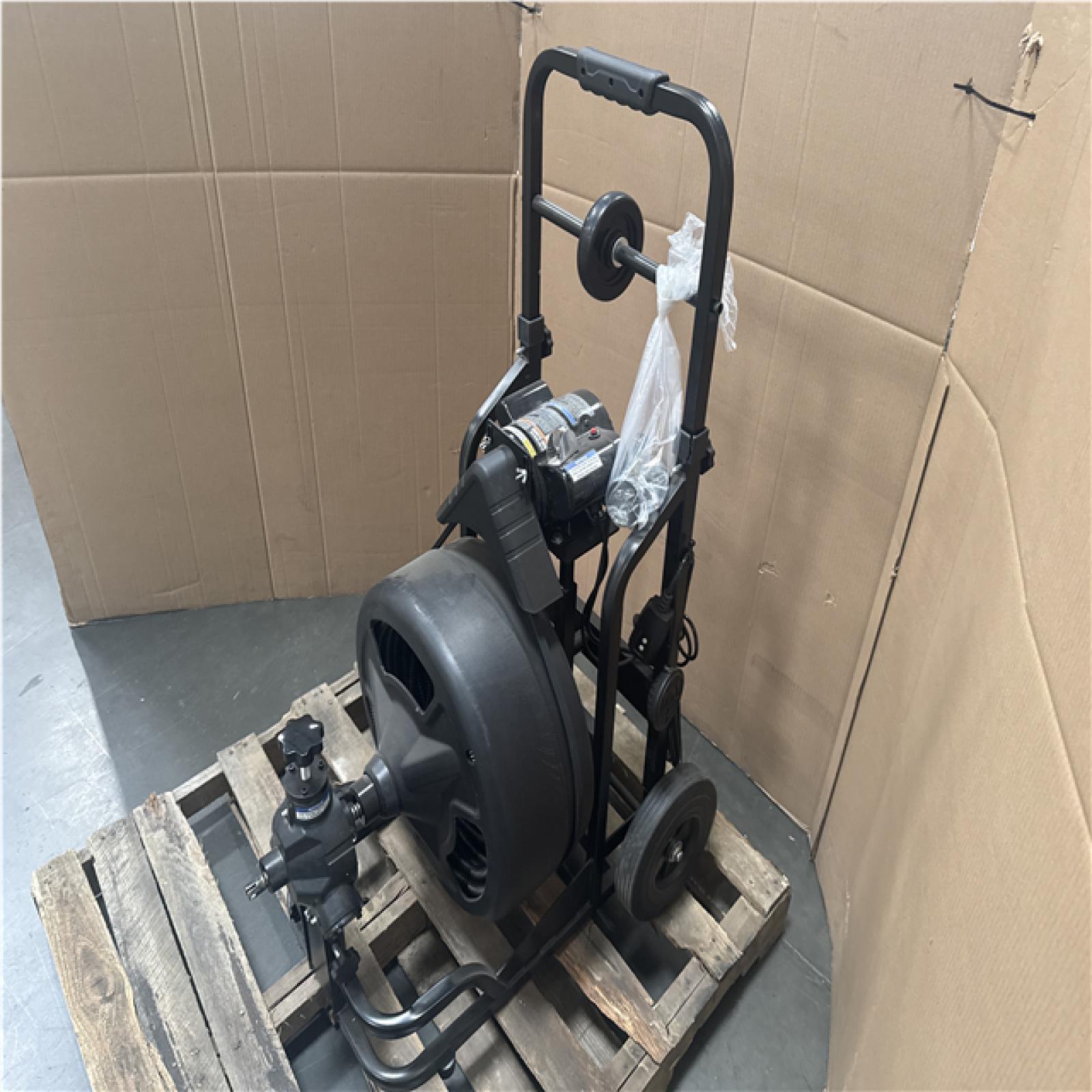 CALIFORNIA AS IS 100 FOOT POWER FEED DRAIN CLEANER ITEM 87-039