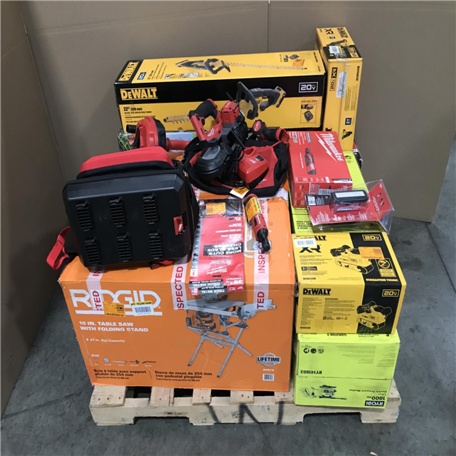 CALIFORNIA AS-IS TOOL PALLET