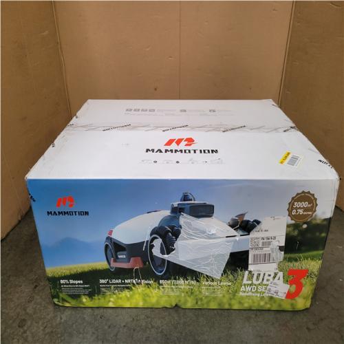 CALIFORNIA NEW MAMMOTION LUBA 3 AWD SERIES ROBOT LAWN MOWER