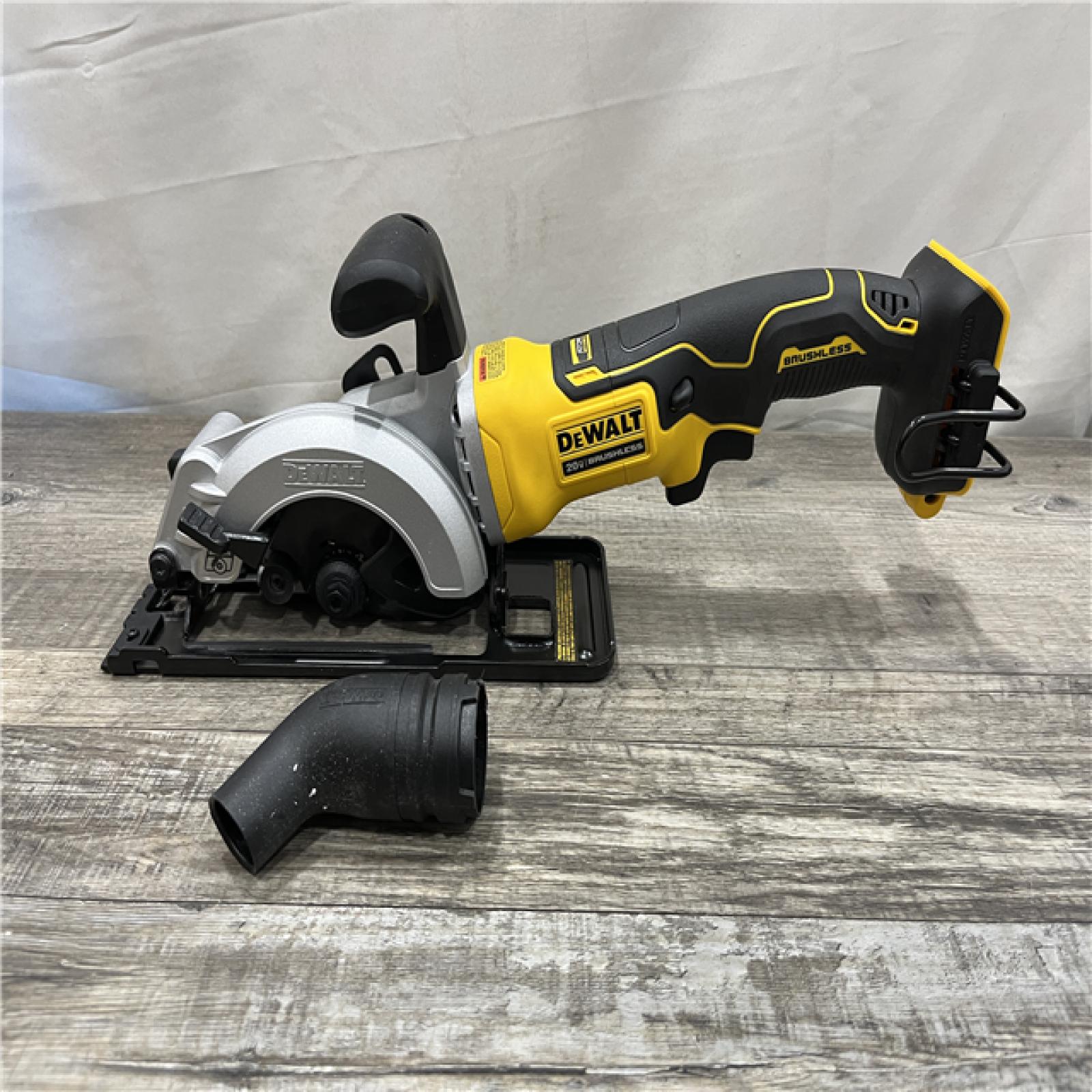 AS-IS DEWALT ATOMIC 20V MAX Cordless Brushless 4-1/2 in. Circular Saw (Tool Only)
