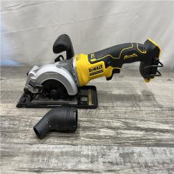 AS-IS DEWALT ATOMIC 20V MAX Cordless Brushless 4-1/2 in. Circular Saw (Tool Only)