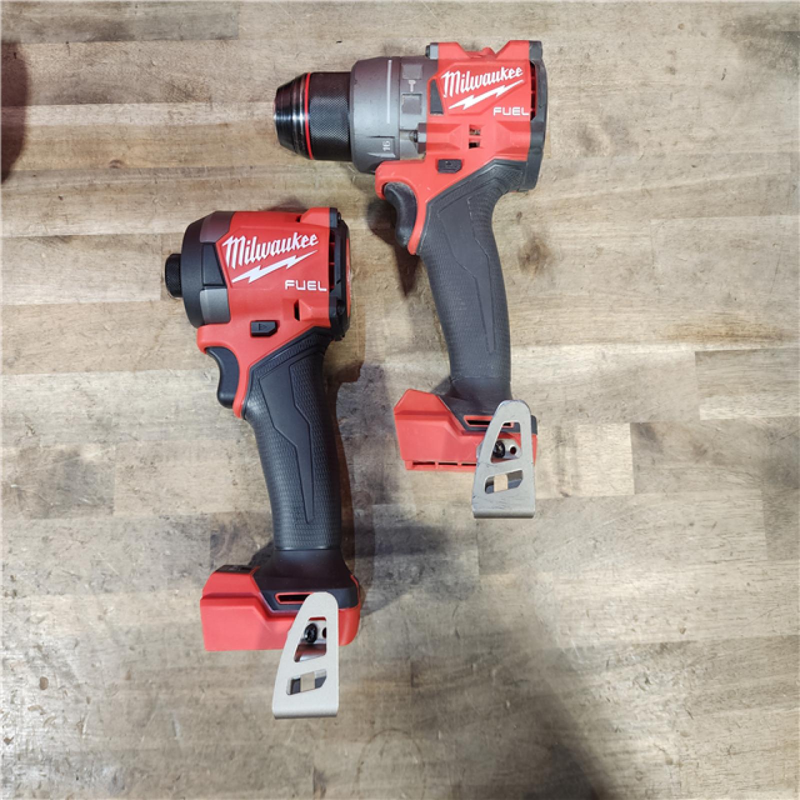 HOUSTON LOCATION - AS-IS M18 FUEL 18V Lithium-Ion Brushless Cordless Hammer Drill and Impact Driver Combo Kit (2-Tool) with 2 Batteries