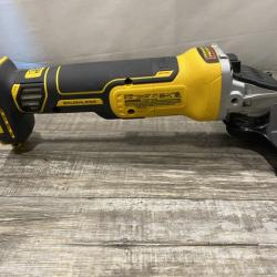 AS-IS DEWALT 20V MAX XR Cordless Brushless 4.5 in. Slide Switch Small Angle Grinder with Kickback Brake (Tool Only)