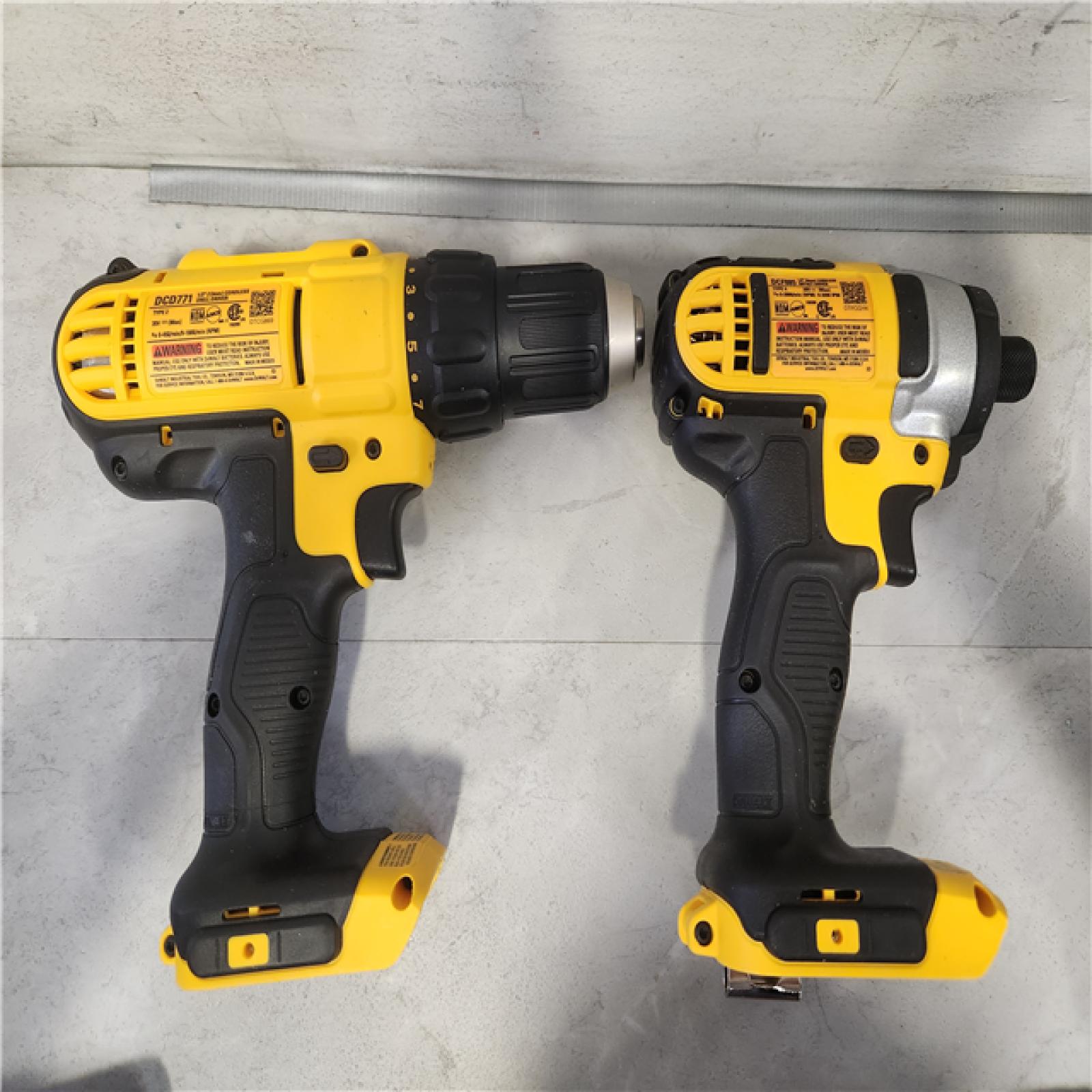 Phoenix NEW DEWALT 20V MAX Cordless Drill/Impact 2 Tool Combo Kit with (2) 20V 1.3Ah Batteries  Charger  and Bag