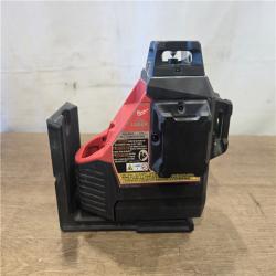 AS-IS Milwaukee 12V Cordless Green 250 ft. 3-Plane Laser Level Kit