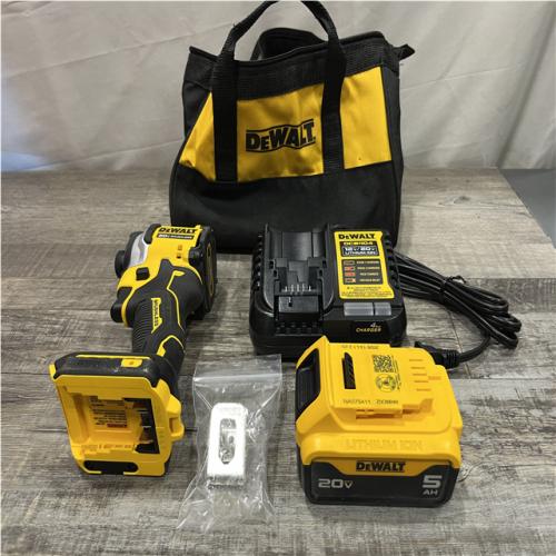 AS-IS DEWALT ATOMIC 20V MAX Lithium-Ion Cordless 1/4 in. Brushless Impact Driver Kit