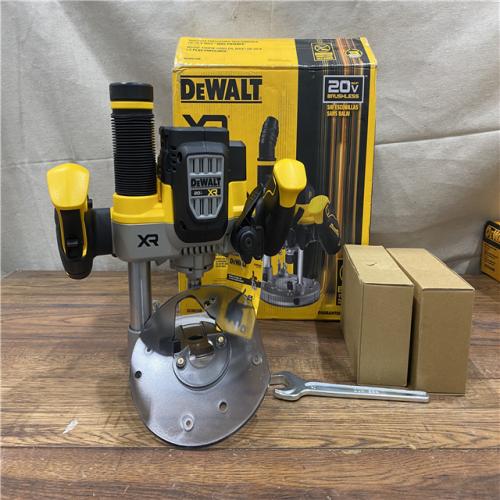 AS-IS Dewalt 20V MAX XR 2-1/4 Peak HP Brushless Cordless Plunge Router (Tool Only)