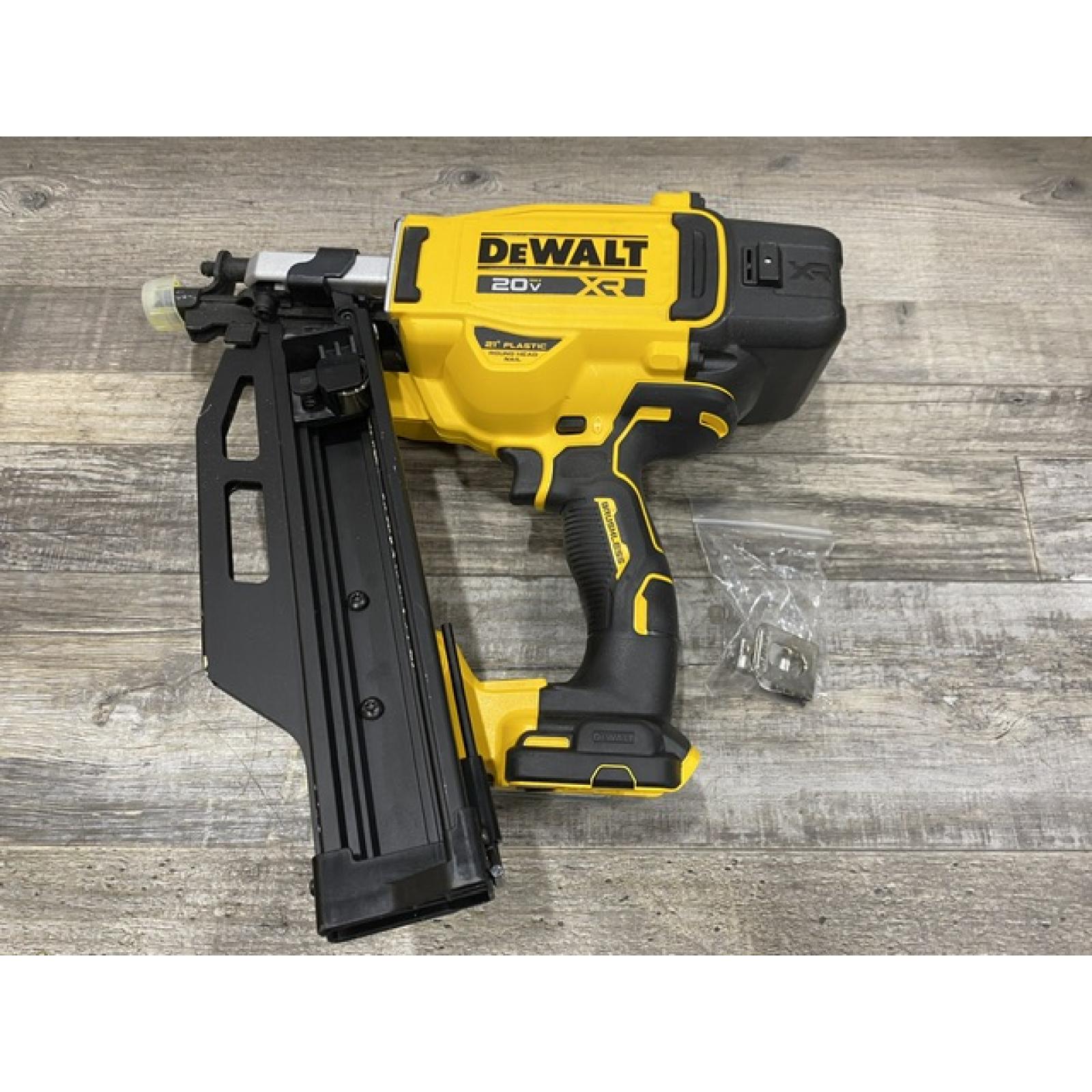 AS-IS DEWALT 20-Volt 21° Cordless Framing Nailer (Tool-Only)