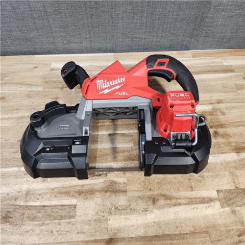 HOUSTON LOCATION - AS-IS Milwaukee FUEL 18V Lithium-Ion Brushless Cordless Deep Cut Band Saw (Tool-Only)