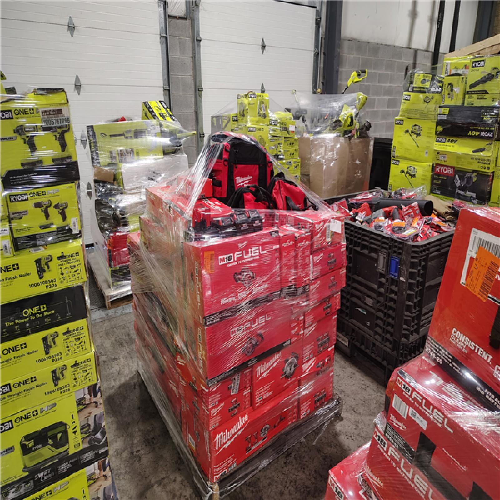 Pittston Location As-Is Power Tools Partial Truckload (10 Pallets) 6788-B