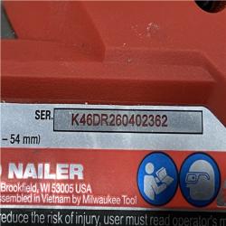 AS-IS Milwaukee FUEL 18-Volt Lithium-Ion Brushless Cordless Gen II 18-Gauge Brad Nailer (Tool-Only)