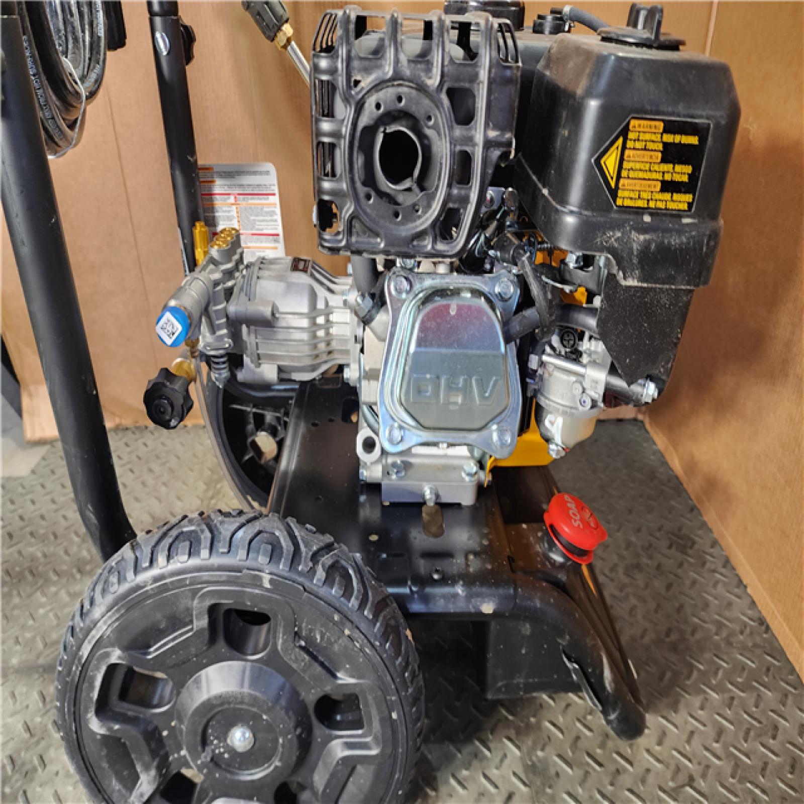 HOUSTON LOCATION - AS-IS DEWALT 3400 PSI 2.5 GPM Gas Cold Water Pressure Washer with 208cc Engine
