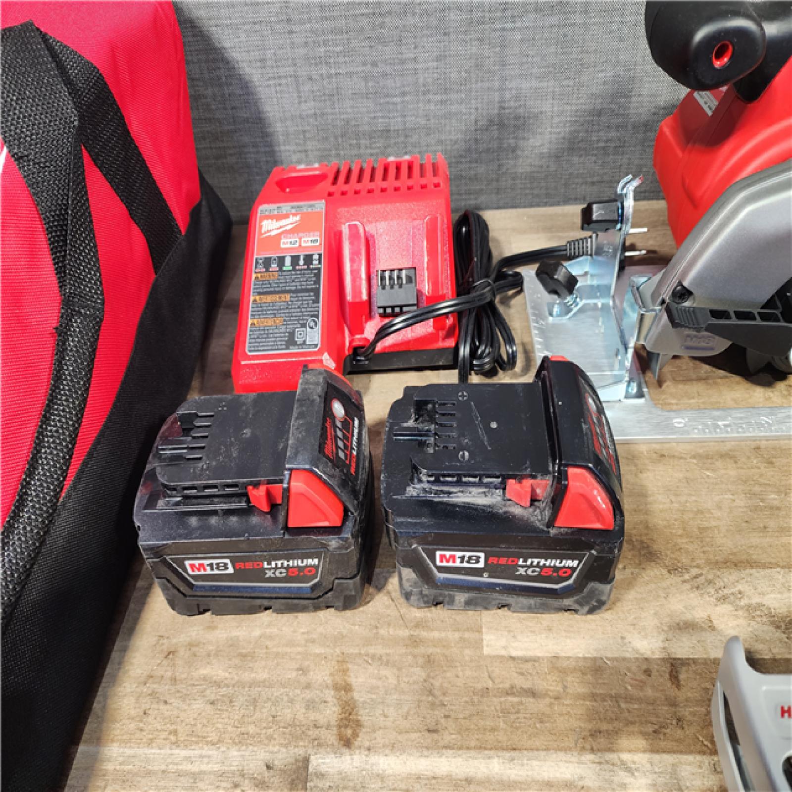 HOUSTON LOCATION - AS-IS Milwaukee 18-Volt Lithium-Ion Cordless (5-Tool) Combo Kit