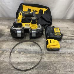 AS-IS DEWALT ATOMIC 20V MAX Lithium-Ion Cordless 1-1/4 in. Bandsaw Kit