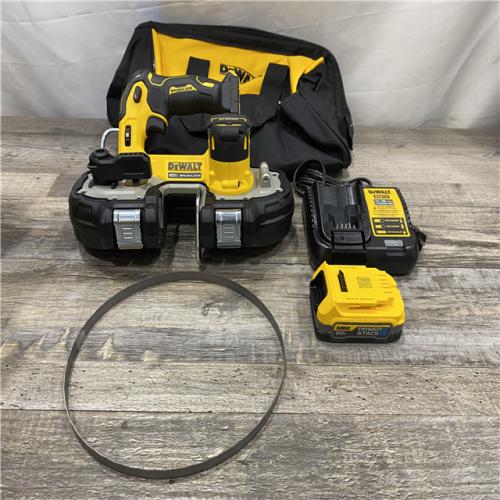 AS-IS DEWALT ATOMIC 20V MAX Lithium-Ion Cordless 1-1/4 in. Bandsaw Kit