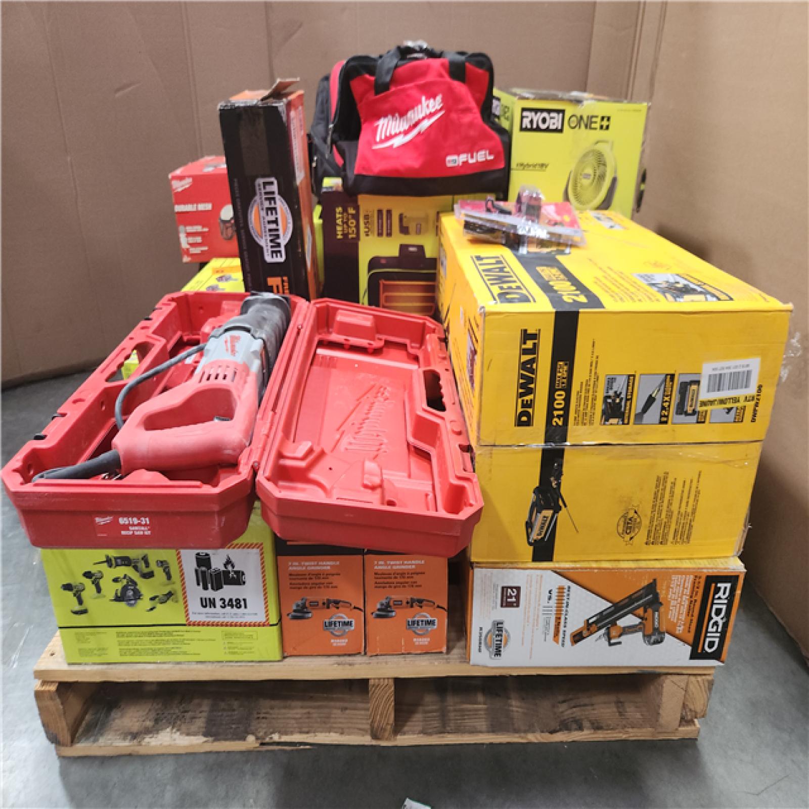 CALIFORNIA AS-IS TOOL PALLET