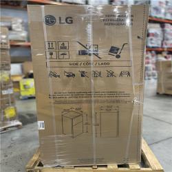 DALLAS LOCATION - LG 20 cu. ft. 30 Inch Wide Top Freezer Refrigerator - Stainless Steel