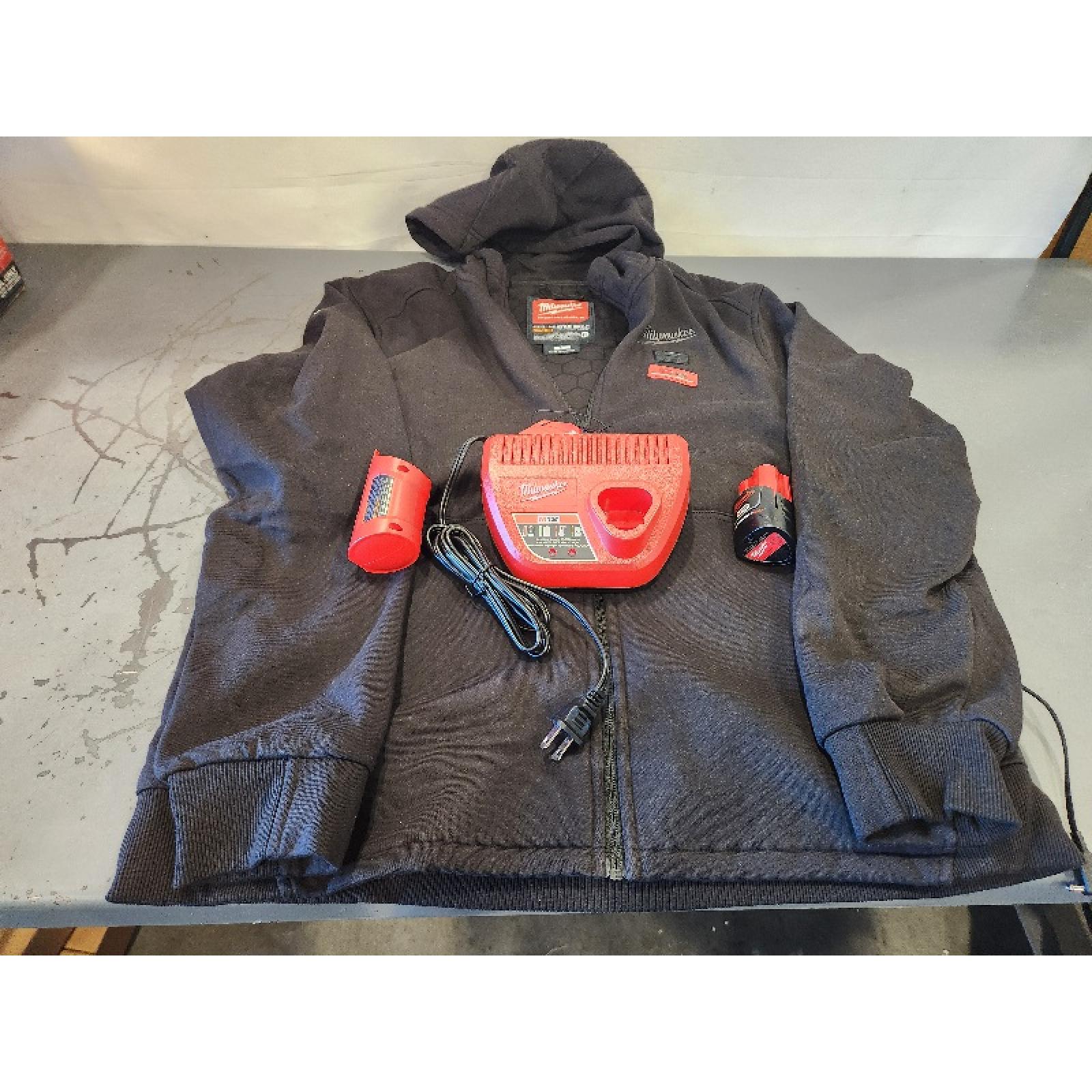AS-IS- Milwaukee Large M12 Heated Hoodie Kit