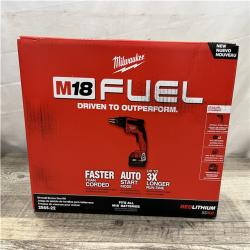 NEW - Milwaukee FUEL 18V Lithium-Ion Brushless Cordless Drywall Screw Gun Kit