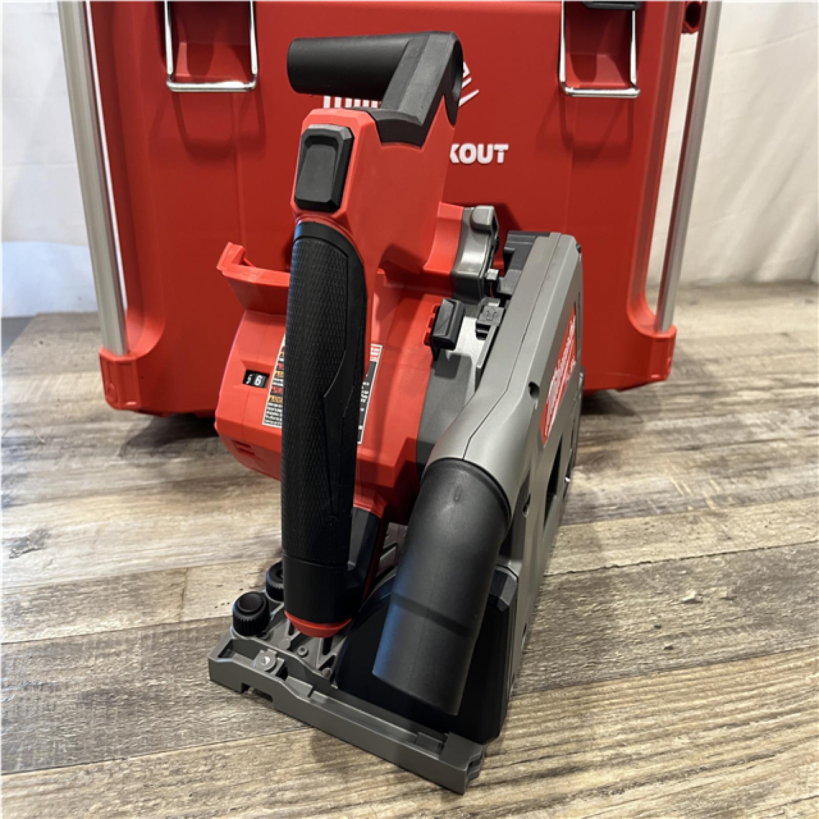 NEW - Milwaukee FUEL 18V Lithium-Ion Brushless Cordless 6-1/2 in. Plunge Track Saw PACKOUT Kit