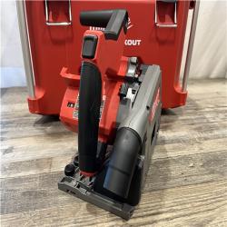 NEW - Milwaukee FUEL 18V Lithium-Ion Brushless Cordless 6-1/2 in. Plunge Track Saw PACKOUT Kit
