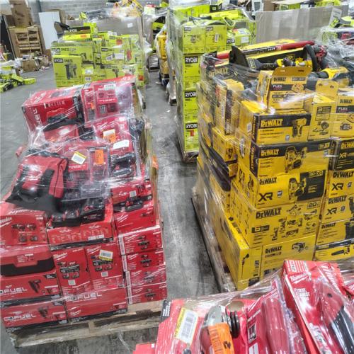 Pittston Location As-Is Power Tools Partial Truckload (15 Pallets) 9999-B