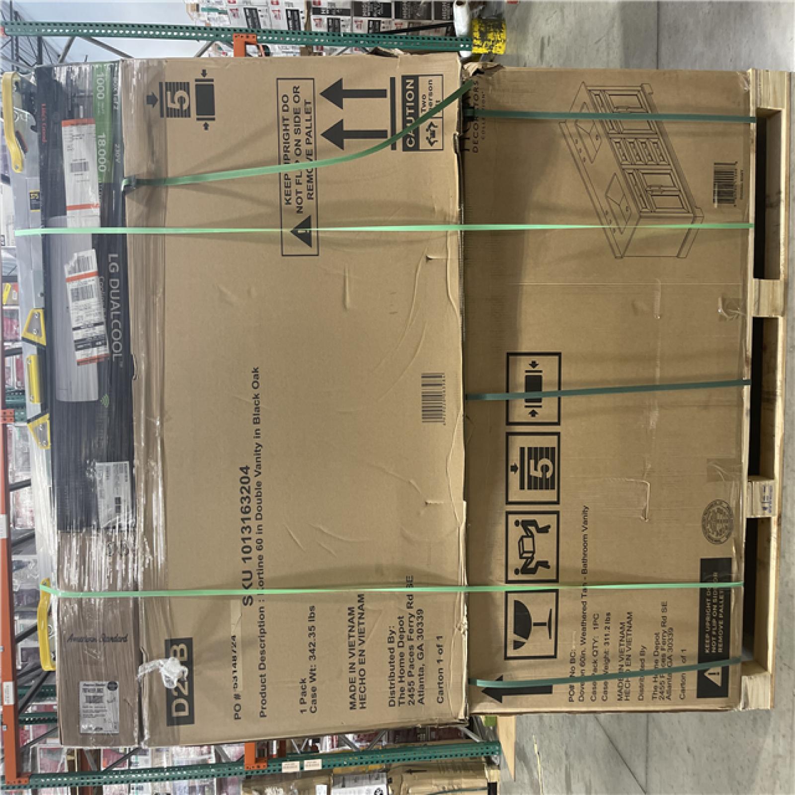 DALLAS LOCATION- AS-IS HOME IMPROVEMENT PALLET