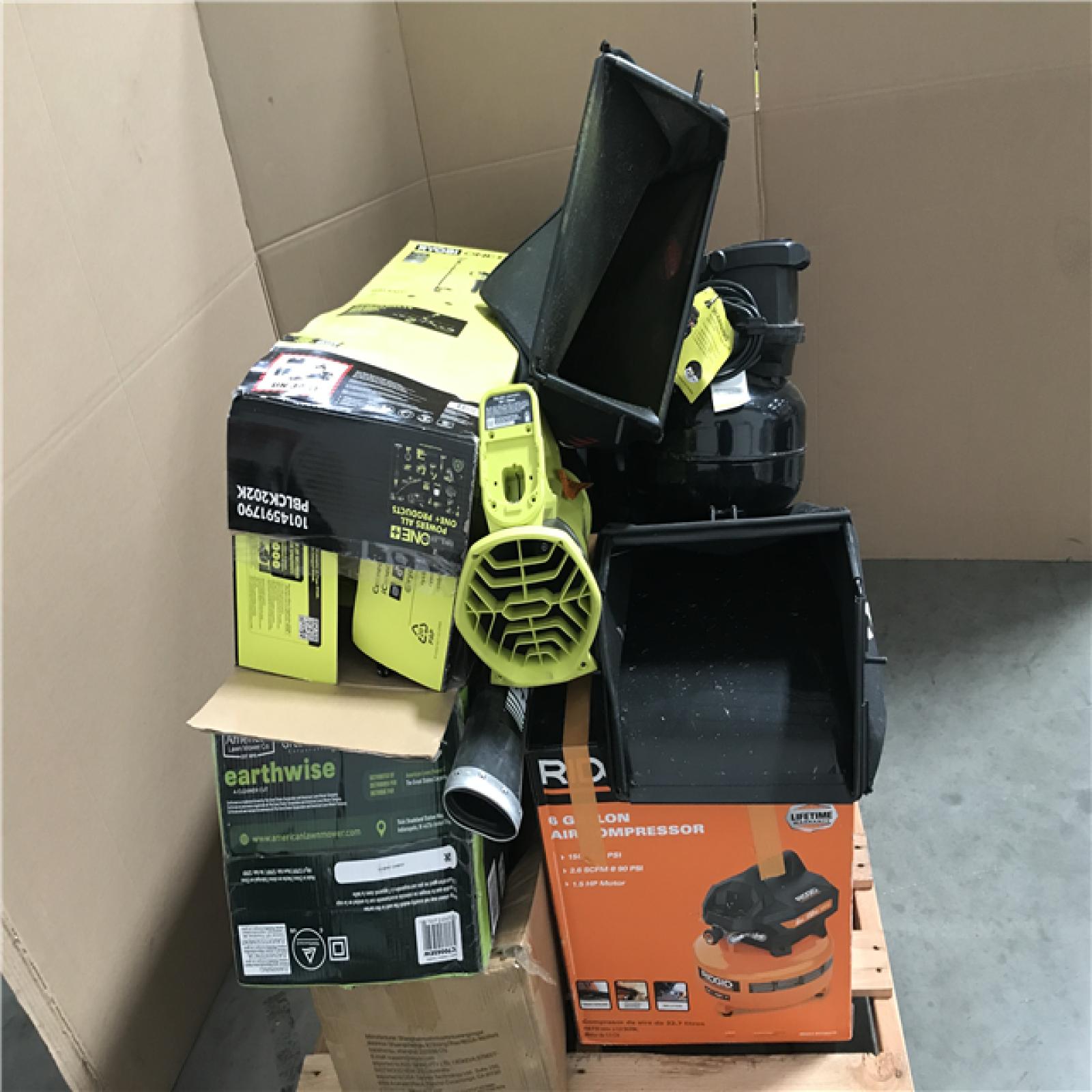 CALIFORNIA AS-IS OUTDOOR POWER EQUIPMENT