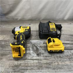 AS-IS DEWALT XTREME 12V MAX Li-Ion 1/4 in. Impact Driver Kit