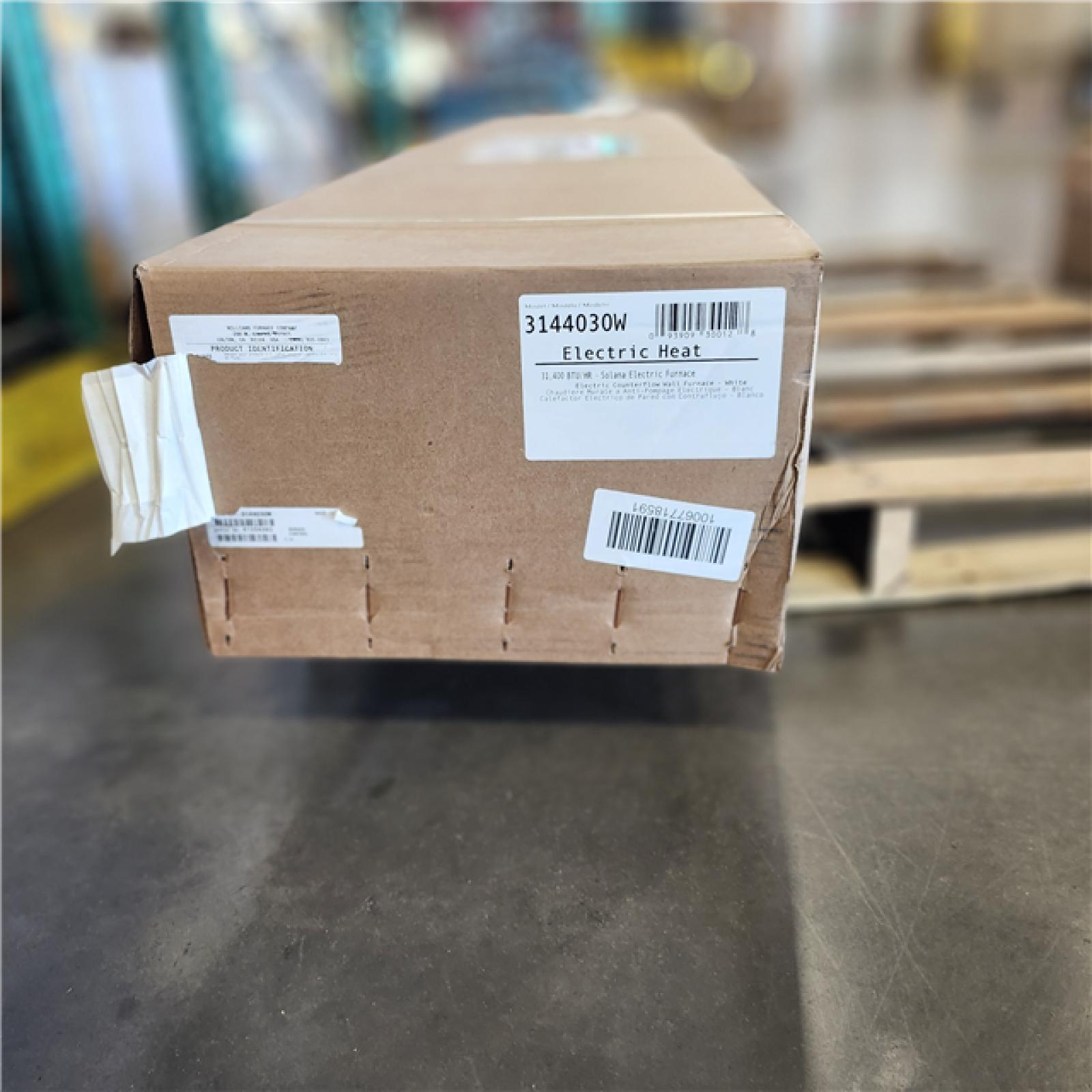 DALLAS LOCATION - Williams 31 400 BTU Unvented Counterflow Electric Furnace