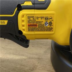 AS-IS DEWALT 20V XR Cordless 4-1/2. in. to 5 in. Variable Speed Angle Grinder (Tool Only)