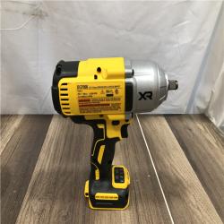 AS-IS DEWALT 20V MAX Lithium-Ion Cordless 1/2 in. Impact Wrench Kit