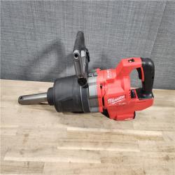 HOUSTON LOCATION - AS-IS Milwaukee 2869-20 M18 FUEL 18V Lithium-Ion Brushless Cordless 1 in. Impact Wrench Extended Reach D-Handle (Tool-Only)