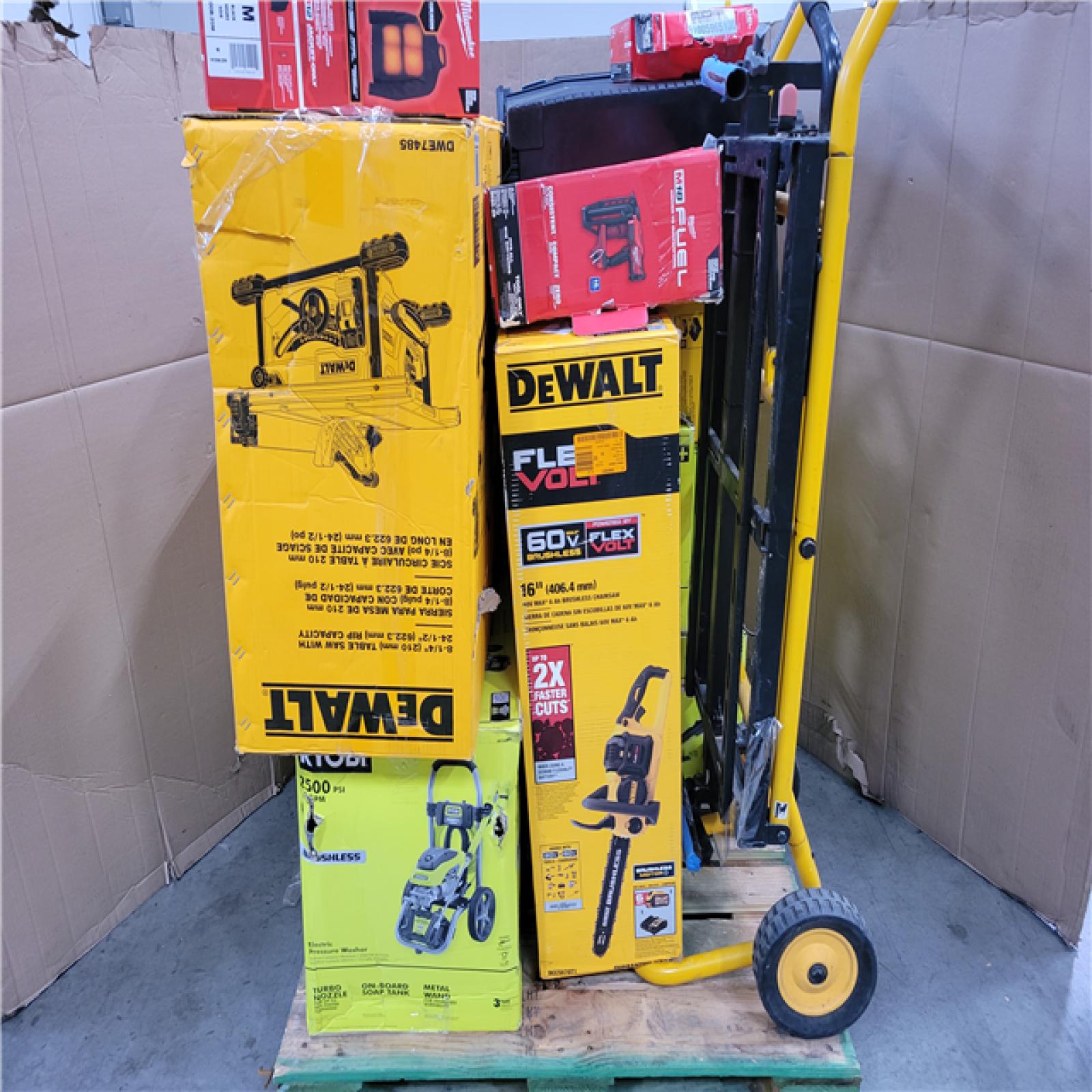 CALIFORNIA AS-IS TOOL PALLET