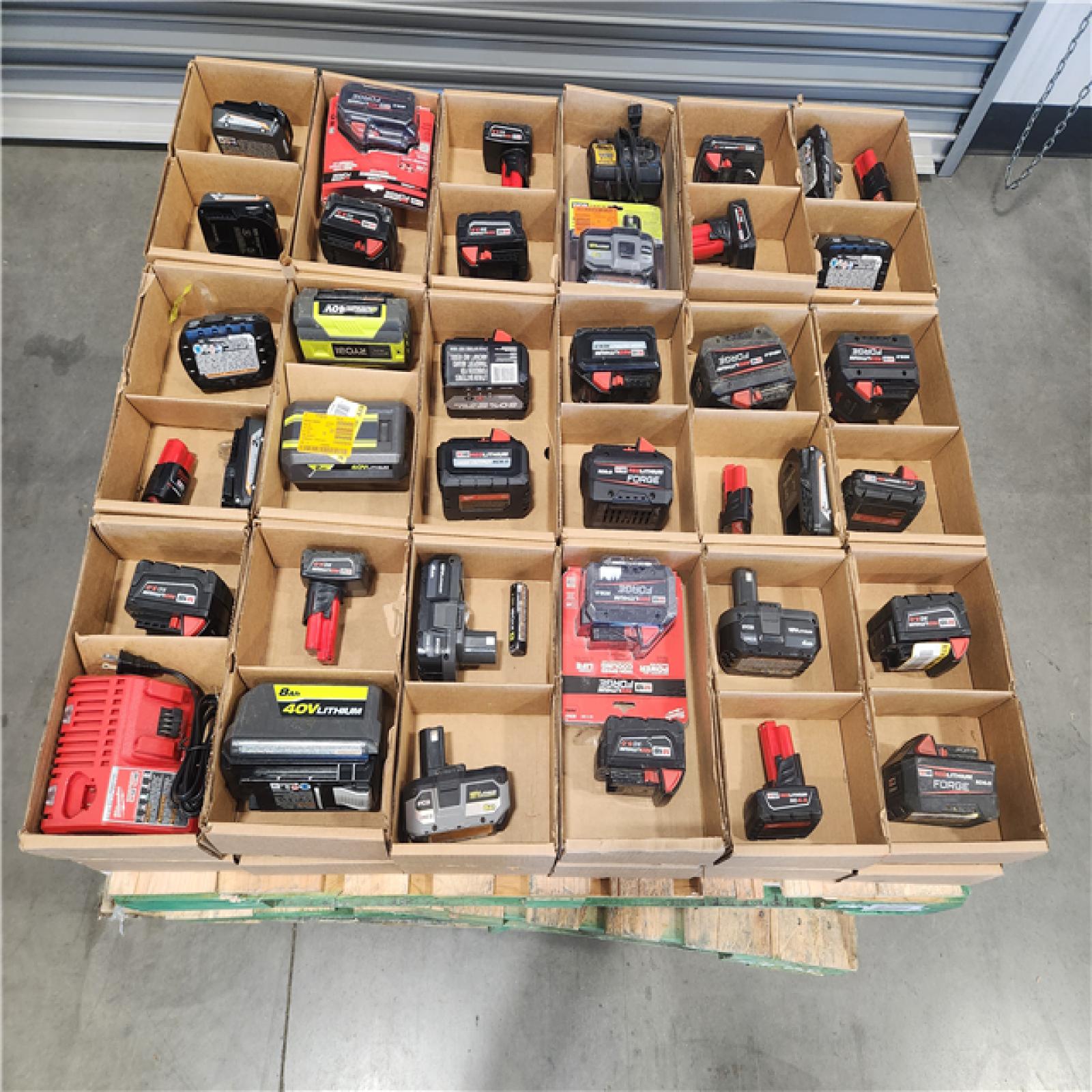 DALLAS LOCATION - AS-IS BATTERY PALLET