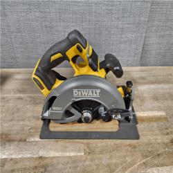 HOUSTON LOCATION - AS-IS DEWALT FLEXVOLT 60V MAX Cordless Brushless 7-1/4 in. Circular Saw with Brake (Tool Only)